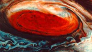 Атмосферные штормы на Юпитере направлены внутрь планеты