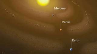 Меркурий и Венера удивили ученых наличием на своих орбитах колец пыли