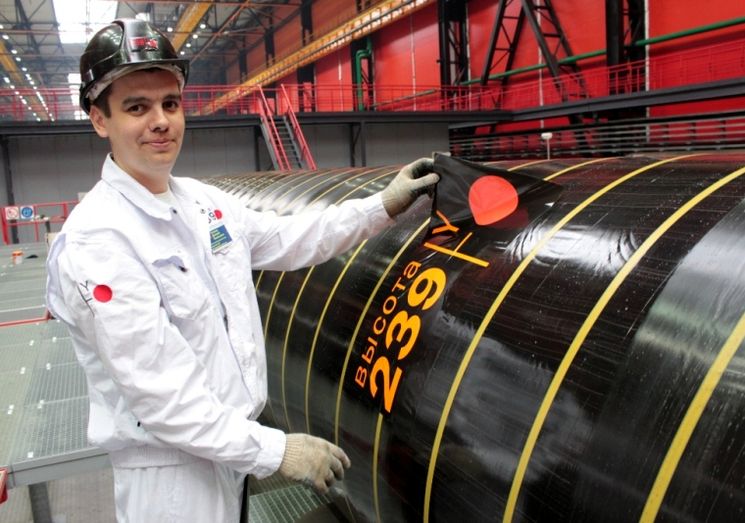 Производство сварных труб большого диаметра в России
