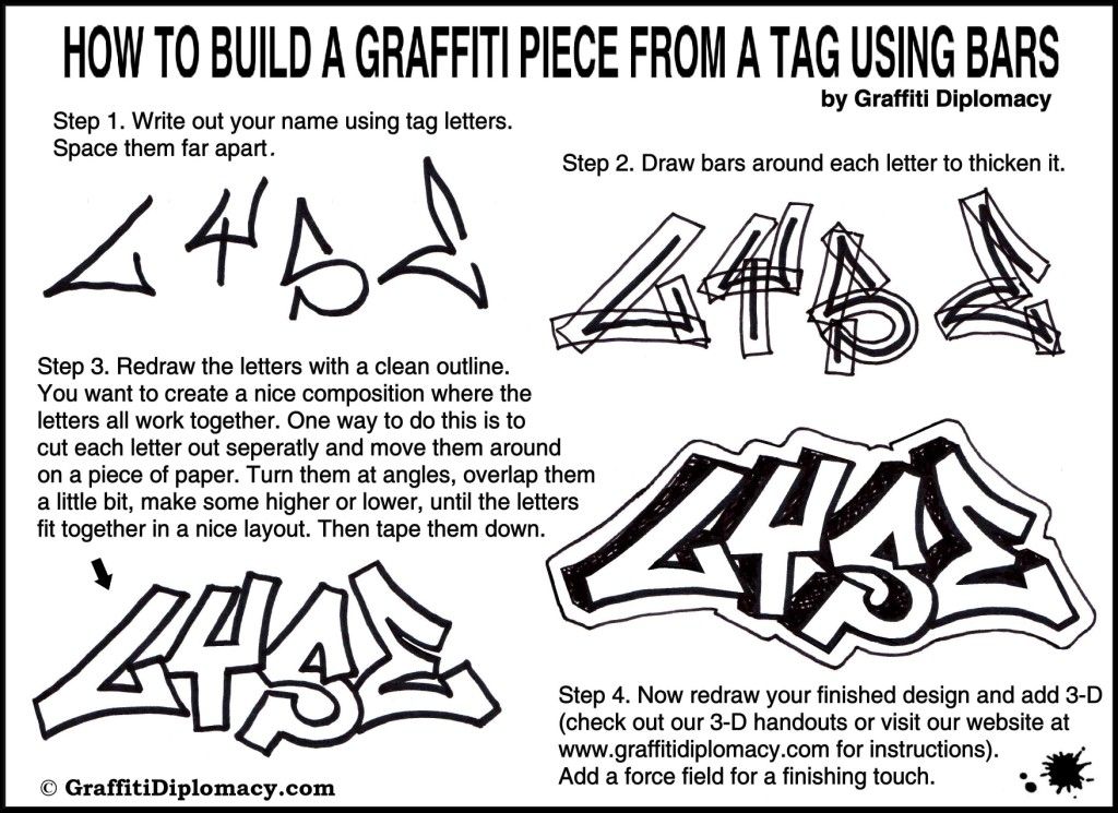 Как заниматься граффити?