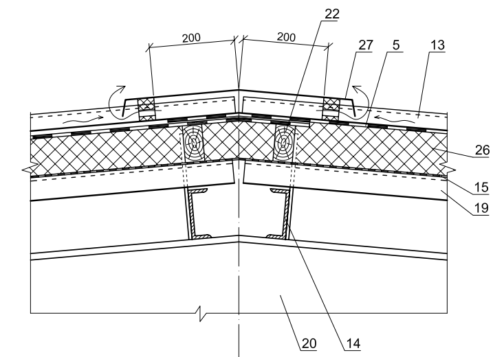 Модель кровли Изолтекс НГ 200 W Модель кровли Изолтекс НГ 200 W