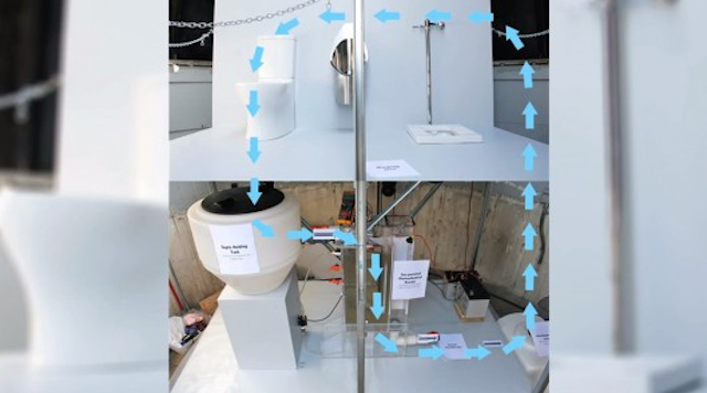 Схема работы биотуалета