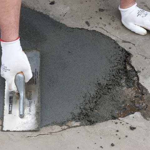 Как выбрать ремонтный состав для бетона