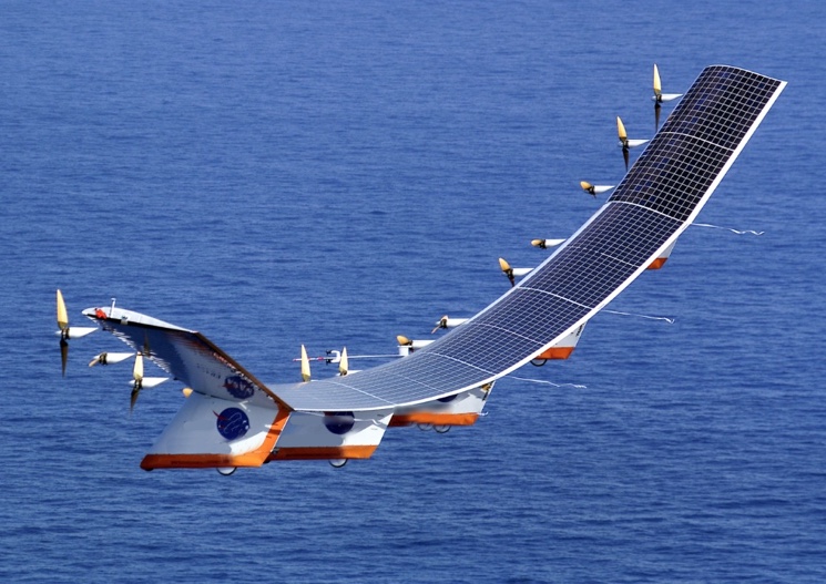 Электропланер nasa pathfinder