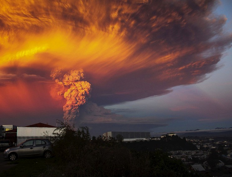 Извержение вулкана Кальбуко в Чили, 23 апреля 2015, Sergio Candia | Reuters