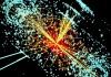 Появление бозона Хиггса при столкновении протонов