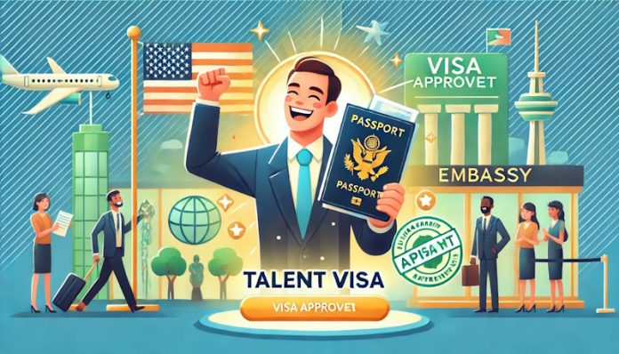 PR для визы талантов