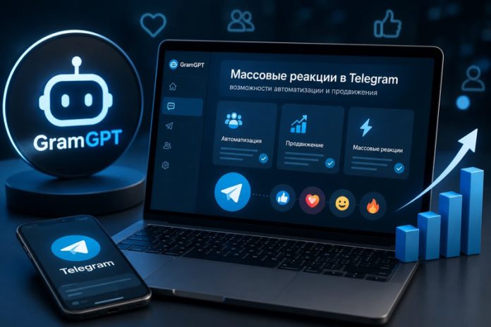 Массовые реакции в Telegram