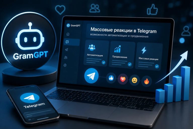 Массовые реакции в Telegram