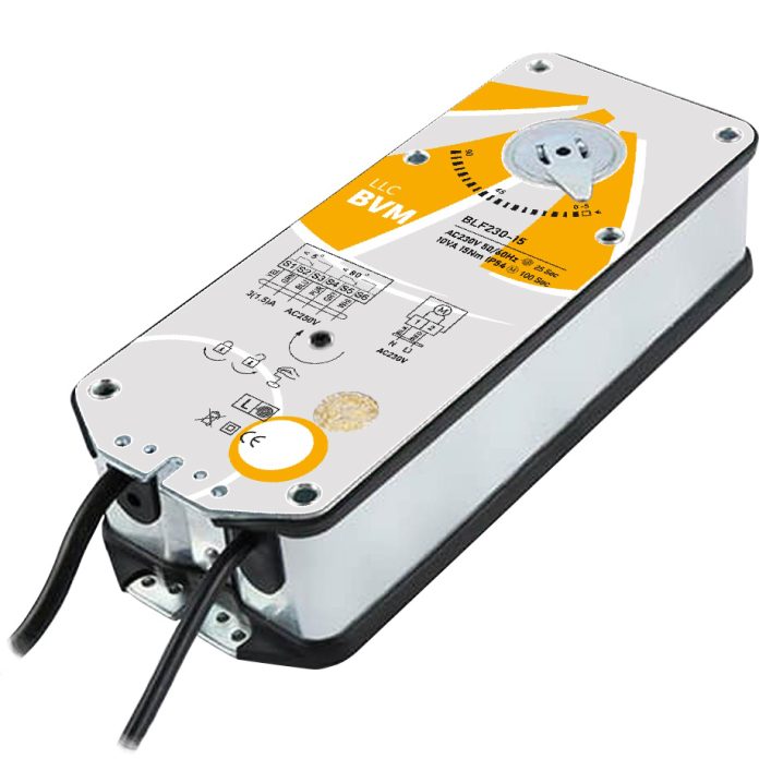 Электропривод противопожарного клапана