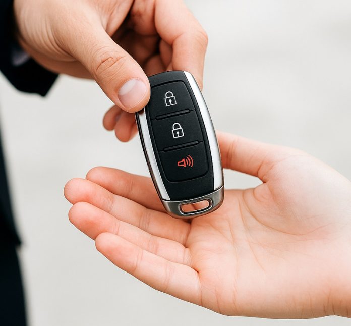 ключи от автомобиля в лизинг