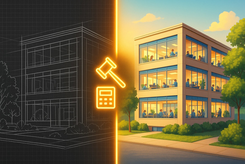 Иллюстрация комплексных юридических и оценочных услуг