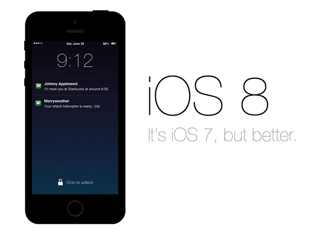 iOS 8 – слухи и догадки