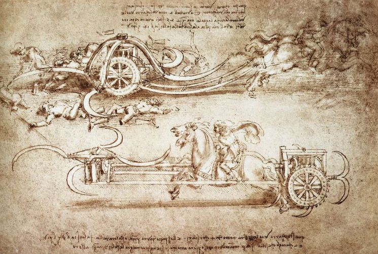 Изобретения Леонардо да Винчи в военном деле