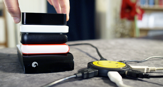 Подключение до 8 хранилищ