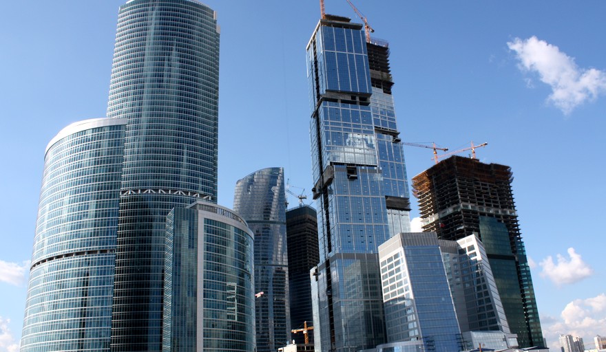 Москва Сити - московский бизнес центр