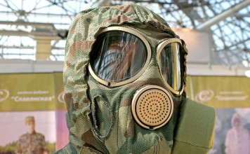 Военная форма, трансформирующаяся в ОЗК стандартный противогаз