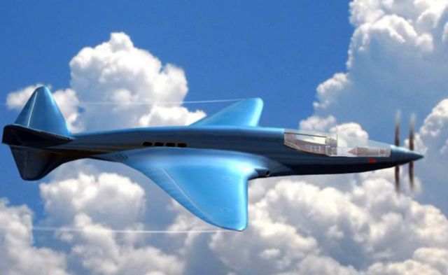 Экспериментальный самолёт Bugatti 100P