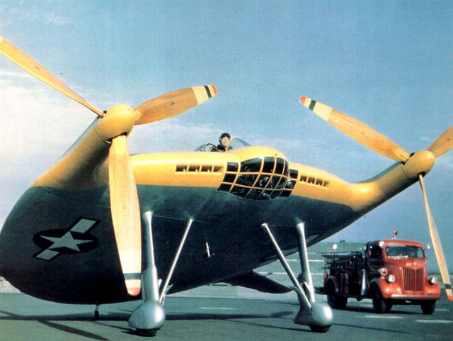 Экспериментальный истребитель Vought XF5U