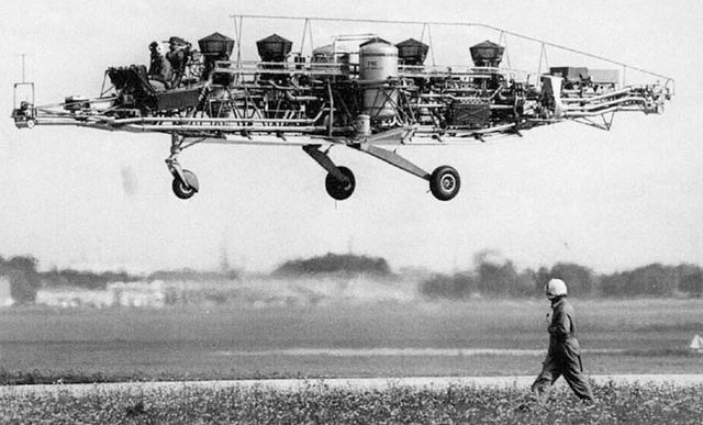 Летающий стенд для оценки силовой установки VAK-191 Летающий стенд для оценки силовой установки VAK-191