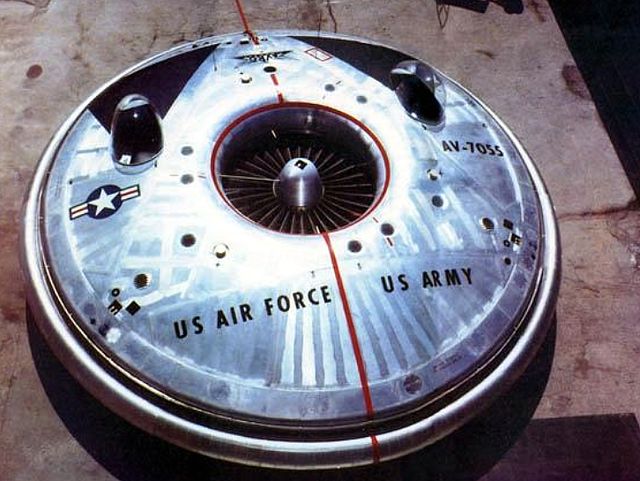 Самолёт вертикального взлёта и посадки Avrocar VZ-9V Самолёт вертикального взлёта и посадки Avrocar VZ-9V