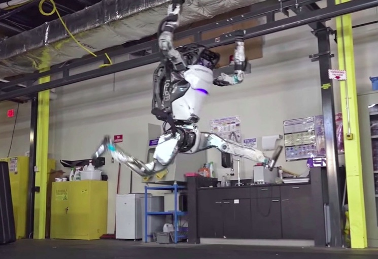 Робот Атлас — видео новых способностей от компании Boston Dynamics