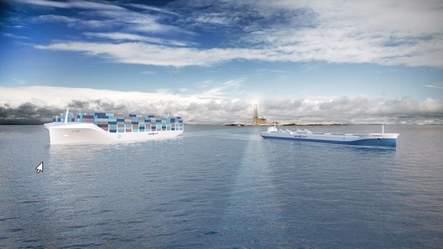 Беспилотные морские корабли от Rolls-Royce