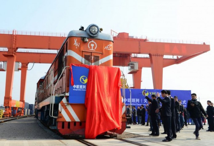 Новый шелковый путь из Китая в Испанию - поезд Иу - Мадрид